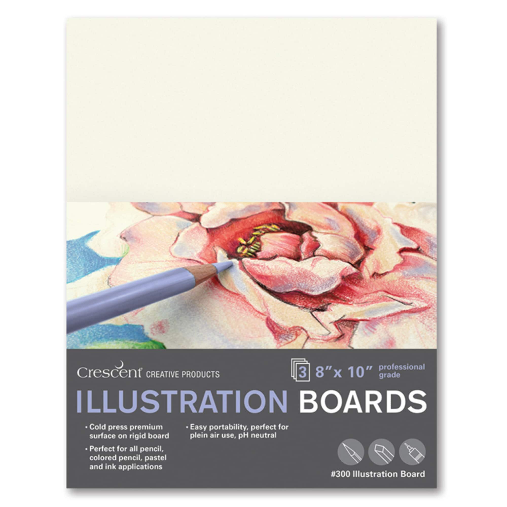 Crescent® 300 Series Cold-Press Illustration Board
